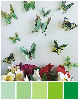 3d метелики для декору фото