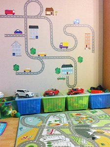 фото наклейка машинки 