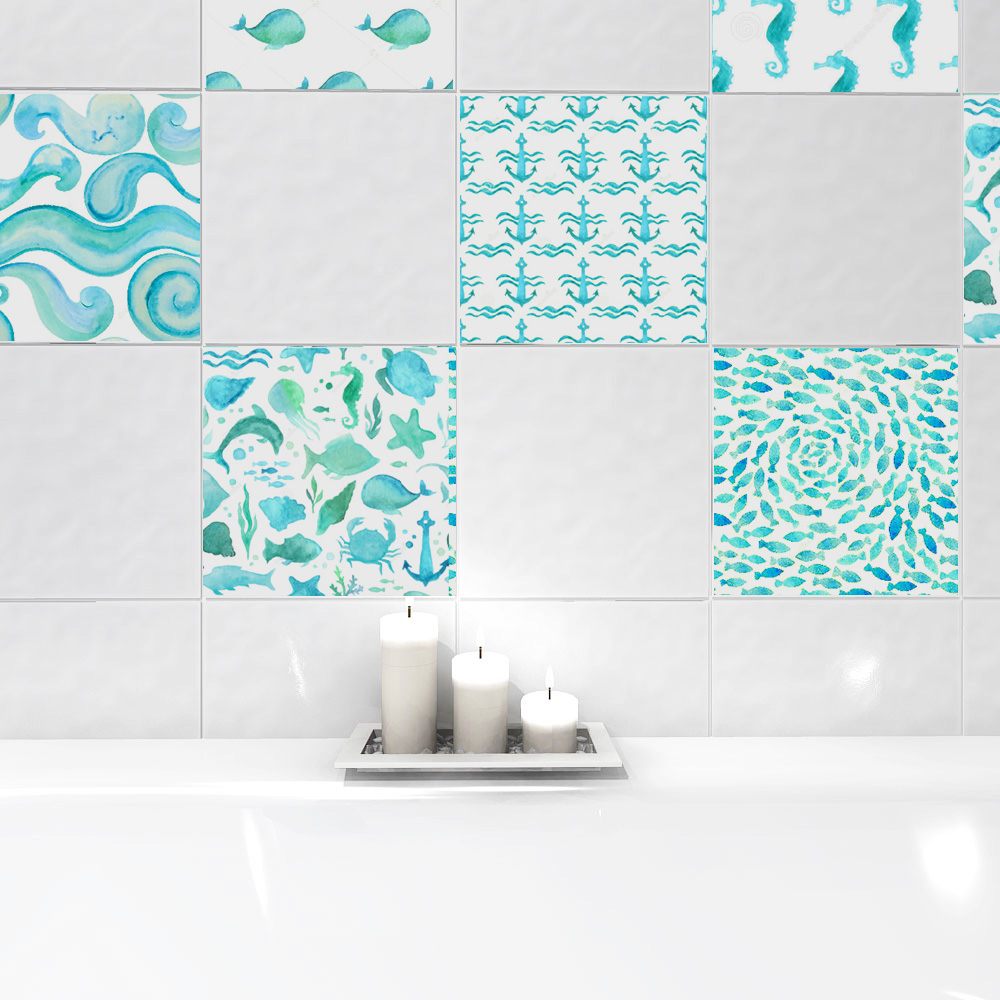 декор ванной комнаты своими руками фото