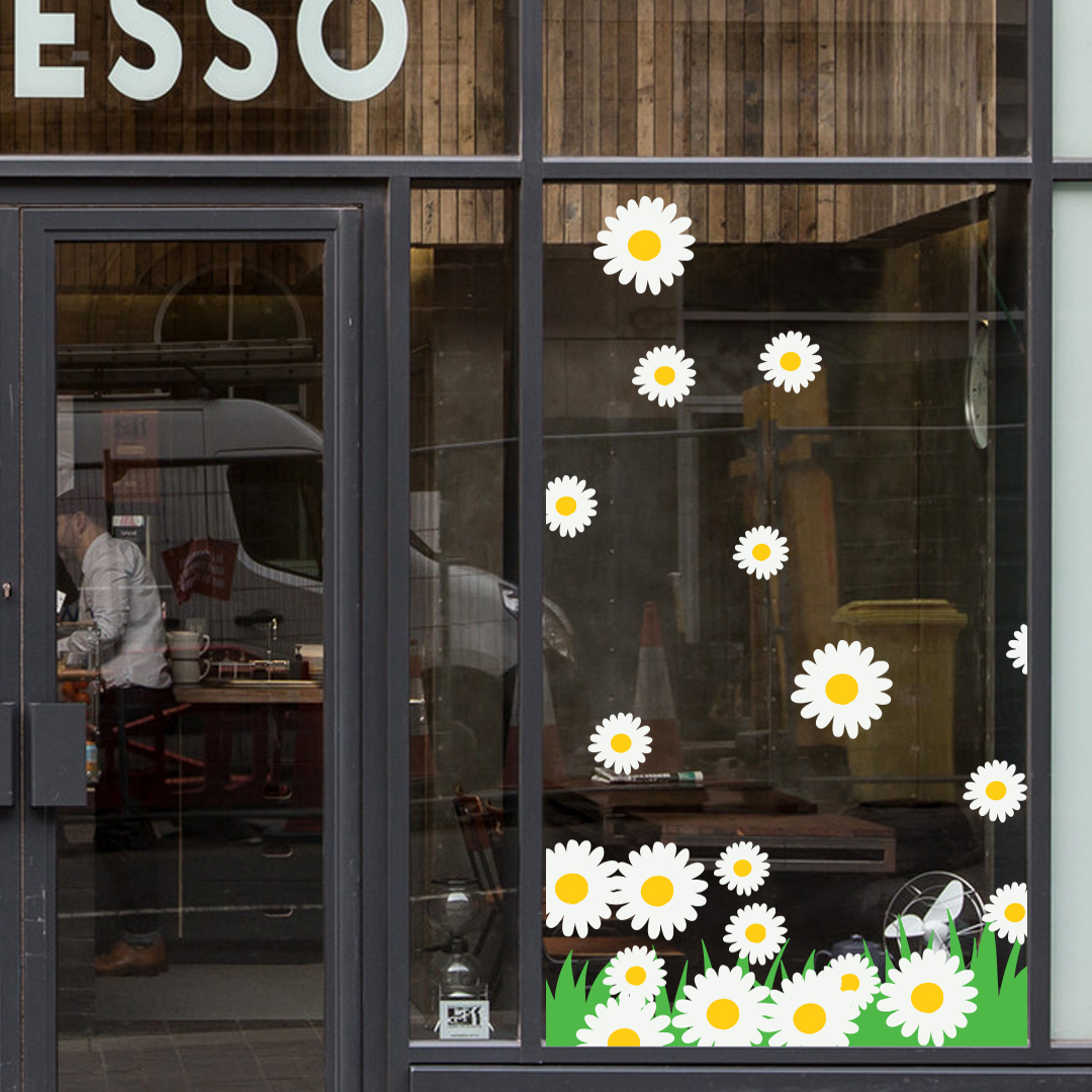 великодні декори вітрин фото