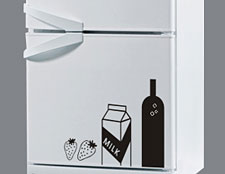 виниловые наклейки на холодильник продукты фото, наклейка на холодильник продукты фото, наклейка на кухню продукты фото