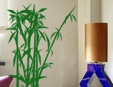 Интерьерная наклейка бамбук фото, виниловая наклейка бамбук фото, наклейка на стену бамбук фото, купить наклейку на стену бамбук фото