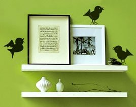 наклейки птички фото, интерьерные наклейки птички на стену фото, наклейки птицы фото, виниловые наклейки птички фото