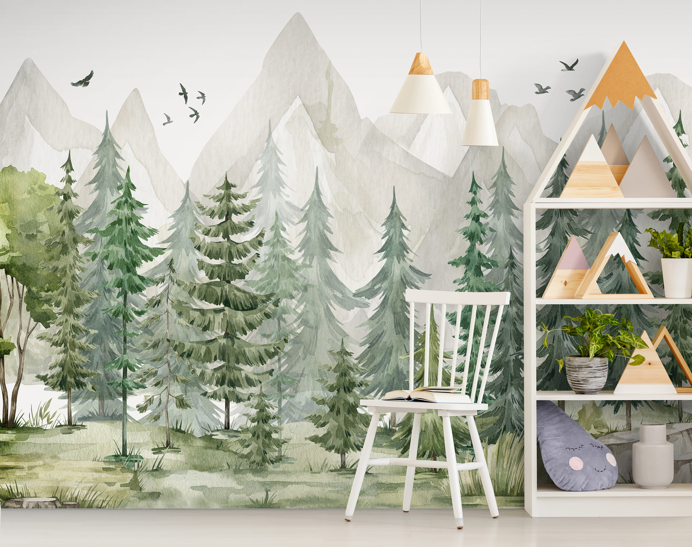 фотообои лес фото, фотообои пейзажфото, фотообои горы фото, фотообои лес и горы фото, фотообои лес купить фото, фотообои горы купить фото, дизайн стикерс фото, DesignStickers фото