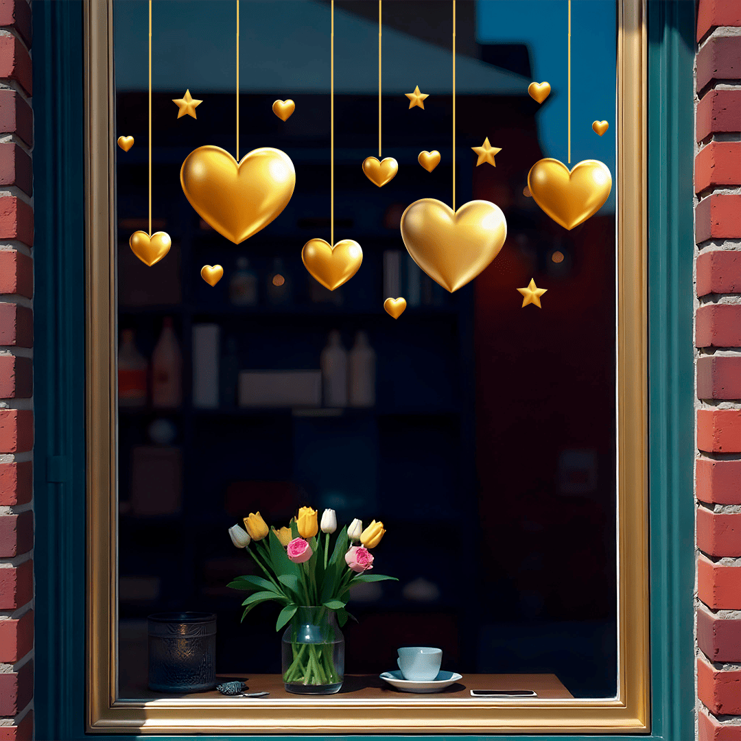 наклейки на день святого Валентина фото, наклейки на 14 февраля купить фото, декор на день святого Валентина фото, наклейки на окна ресторана на 14 февраля фото, как украсить магазин на 14 февраля фото, как украсить кафе на 14 февраля фото, наклейки на витрину к 14 февраля фото, оформление витрин магазина к Валентину фото, наклейки сердца на стекло фото, декор витрины сердцами фото, наружные наклейки на окна фото, украшения на окна к дню влюбленных фото, виниловые сердца на витрину фото, праздничное оформление витражей фото, купить декор для витрин фото, наклейки на окна к празднику фото, декоративные сердечки на стекло фото, оформление фасада на 14 февраля фото