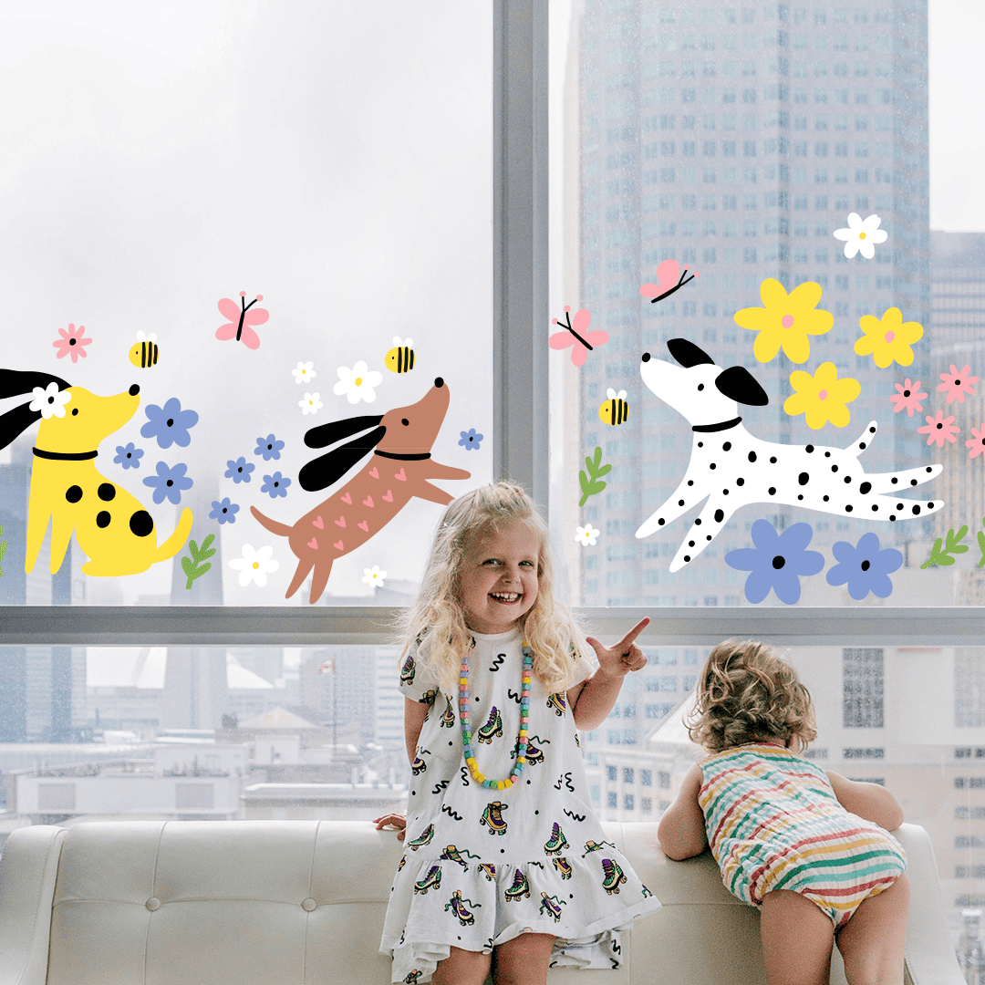 декор к 8 марта фото, весенние наклейки на витрины фото, как украсить витрину к 8 марта фото, весенний декор витрин фото, наклейки на окна к весне фото, украсить магазин к весне фото, украсить витрину к весне фото, наклейки на окна цветы фото, весенние песики фото, наклейки собаки в цветах фото, декор с песиками фото, пет френдли декор фото, наклейки на окна собачки фото, украшение зоомагазина весна фото, весенние хвостики наклейки фото, милые щенки декор фото, наклейки на стекло песики фото, весеннее оформление с животными фото, цветочные собачки фото, интерьерные наклейки собаки фото, наклейки на витрины зоомагазин фото, наклейки для пет-френдли заведений фото