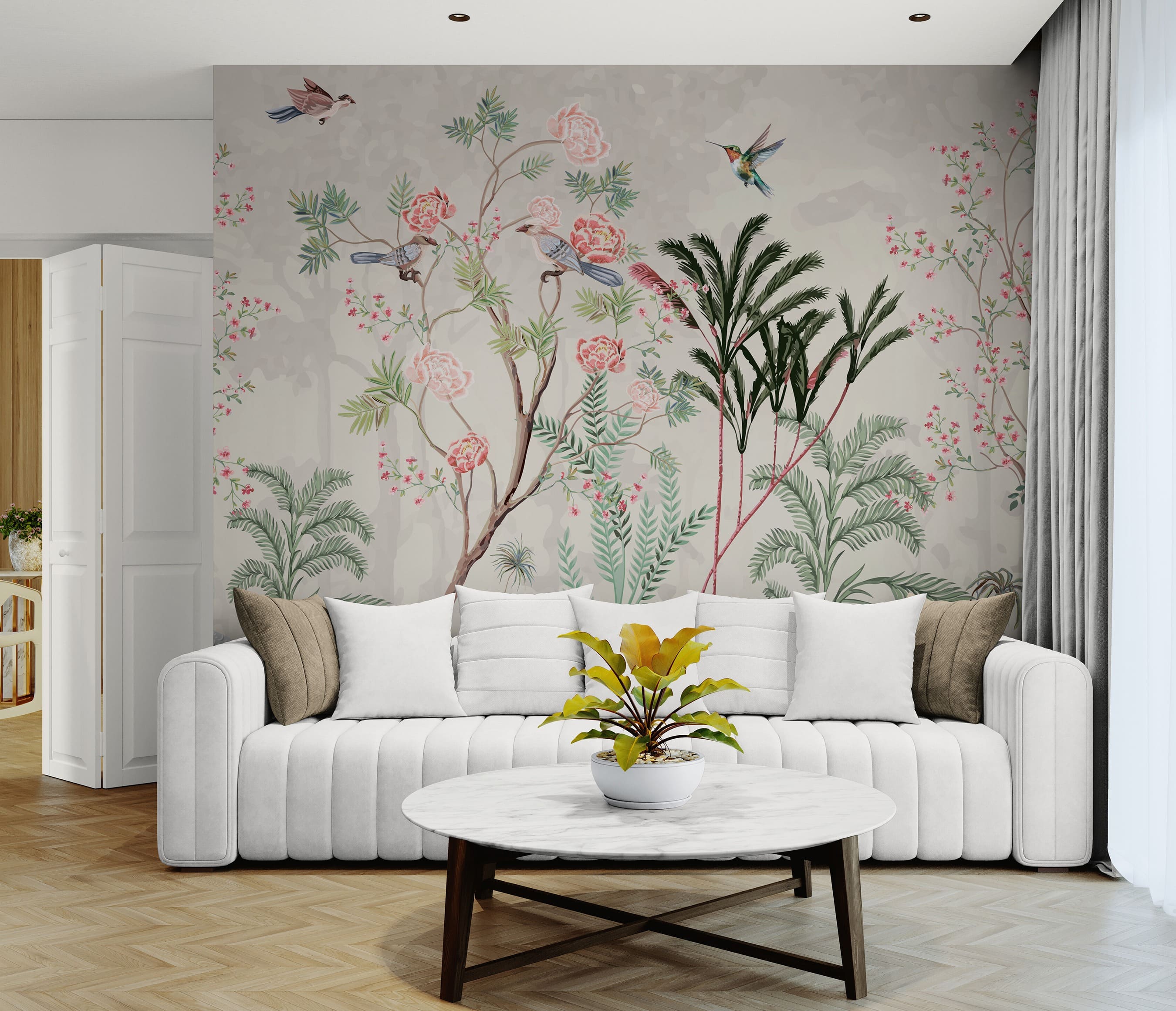 вінілові фотошпалери фото, фотошпалери райський сад фото, шпалери з птахами та квітами фото, купити фотошпалери у вітальню фото, декор стін фото, фотошпалери у спальню фото, вінілові шпалери на флізеліновій основі фото, квітковий принт в інтер'єрі фото, фотошпалери з екзотичними птахами фото, шпалери з великими квітами фото, сучасний дизайн стін фото, ніжні шпалери для спальні фото, фотошпалери з півоніями фото, декор для стін вітальні фото, купити шпалери з птахами фото, фотошпалери природа фото, фотошпалери на замовлення фото, шпалери з малюнком фото, стильні шпалери фото, фотошпалери для зони відпочинку фото, оформлення стін фотошпалерами фото