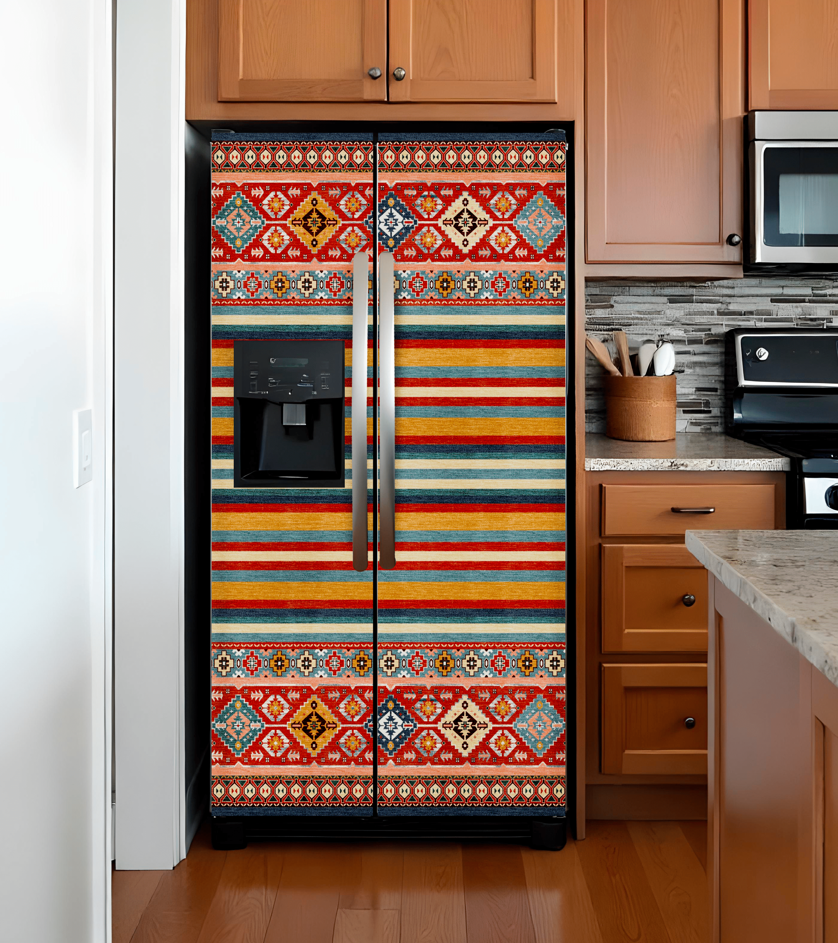 вінілова наклейка карпатський килим фото, наклейка на холодильник етно орнамент фото, декор для кухні в українському стилі фото, наклейка на холодильник килим фото, оновити старий холодильник фото, наклейки на кухню фото, декоративна плівка для меблів візерунок килима фото, вінілова плівка на холодильник фото, реставрація старого холодильника фото, наклейка на двері кухні орнамент фото, самоклеюча плівка для кухні фото, самоклейка на холодильник фото, наклейка на холодильник під замовлення фото, наклейка візерунок килима фото, наліпка з орнаментом доріжка фото, вінілова наклейка килим на холодильник фото, декоративна наклейка фото, карпатський орнамент на вінілі фото, етно-декор для кухні фото, наклейка гуцульський килим фото, автентичний принт на холодильник фото