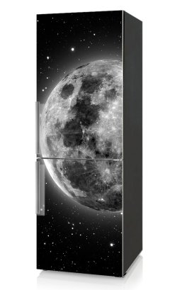 наклейка на холодильник космос фото